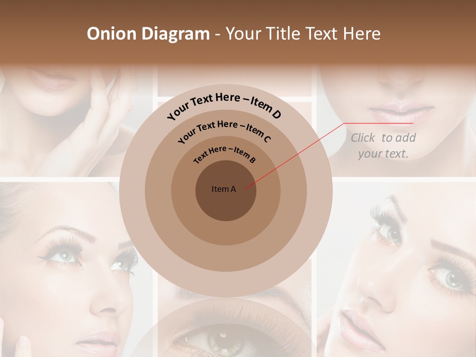 Woman Cosmetics Young PowerPoint Template