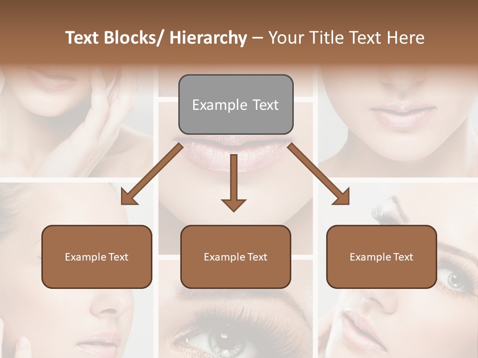 Woman Cosmetics Young PowerPoint Template