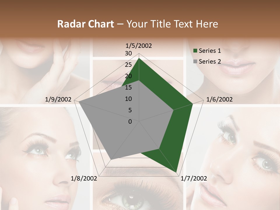 Woman Cosmetics Young PowerPoint Template