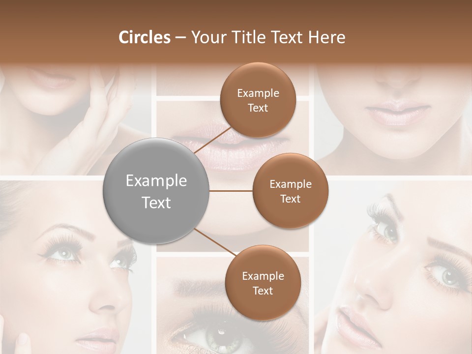 Woman Cosmetics Young PowerPoint Template