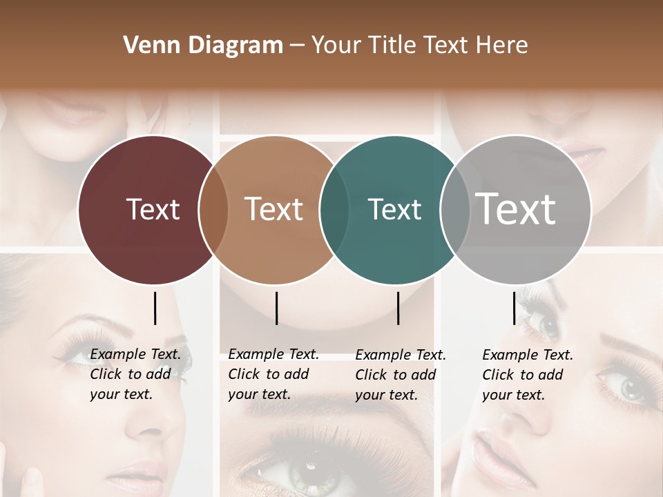 Woman Cosmetics Young PowerPoint Template