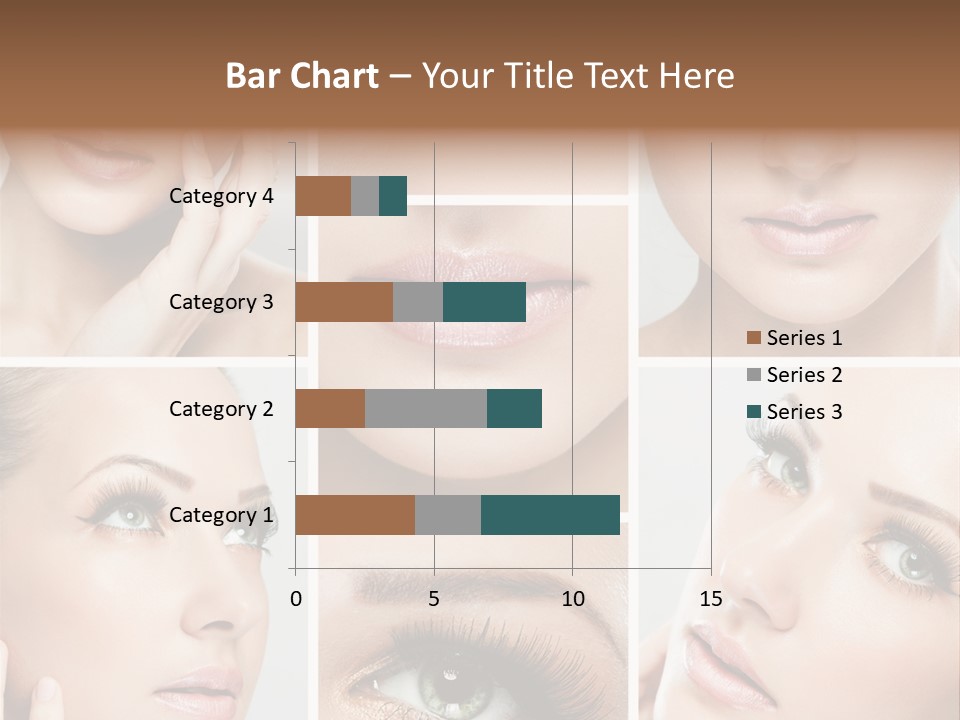 Woman Cosmetics Young PowerPoint Template