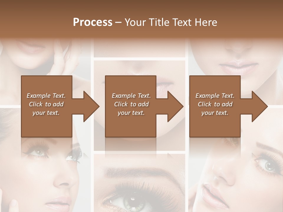 Woman Cosmetics Young PowerPoint Template