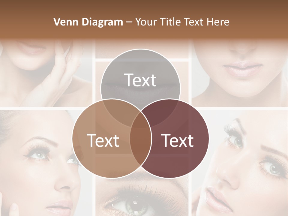 Woman Cosmetics Young PowerPoint Template