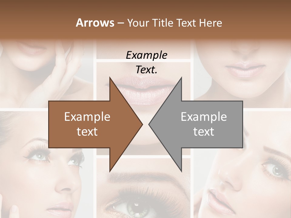 Woman Cosmetics Young PowerPoint Template