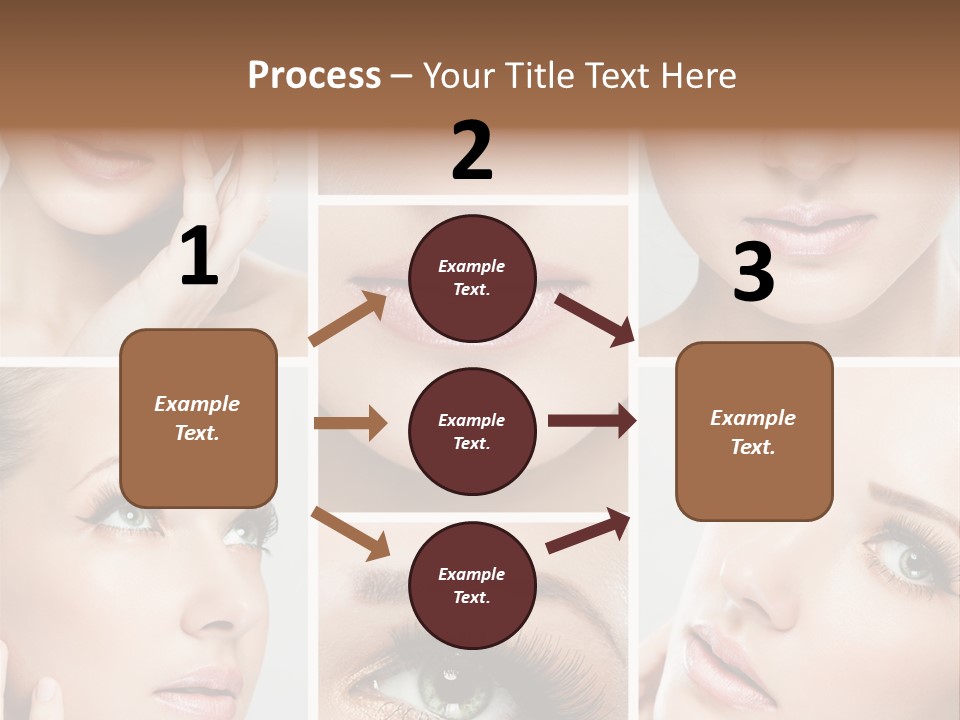 Woman Cosmetics Young PowerPoint Template