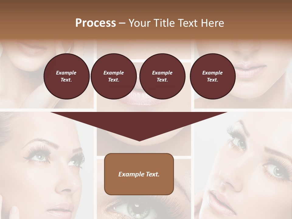 Woman Cosmetics Young PowerPoint Template