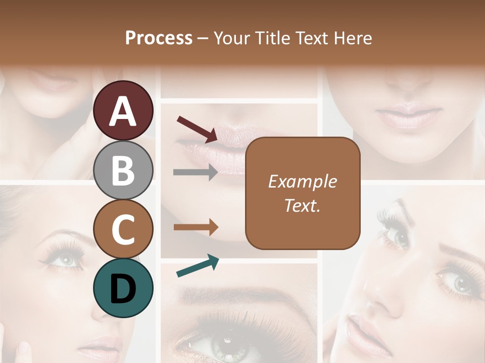 Woman Cosmetics Young PowerPoint Template