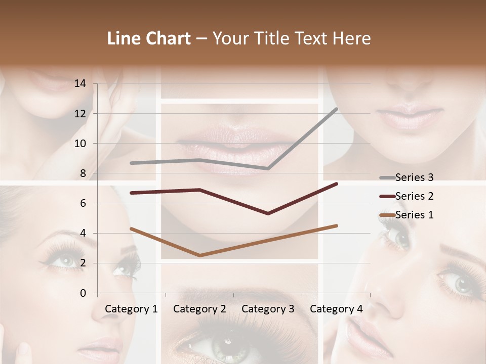 Woman Cosmetics Young PowerPoint Template