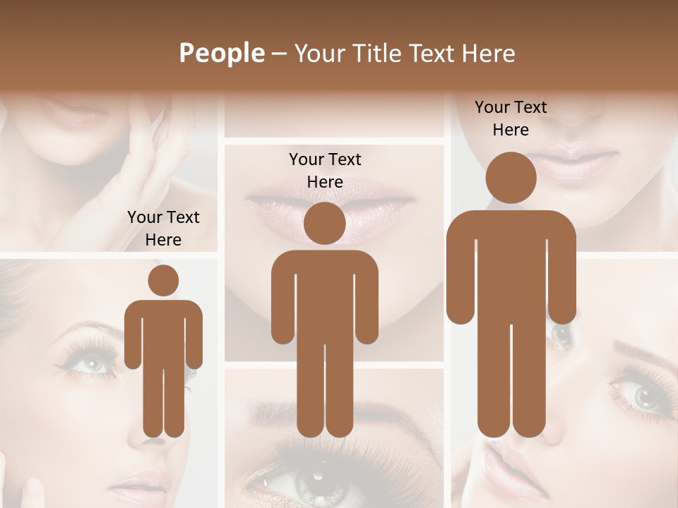 Woman Cosmetics Young PowerPoint Template