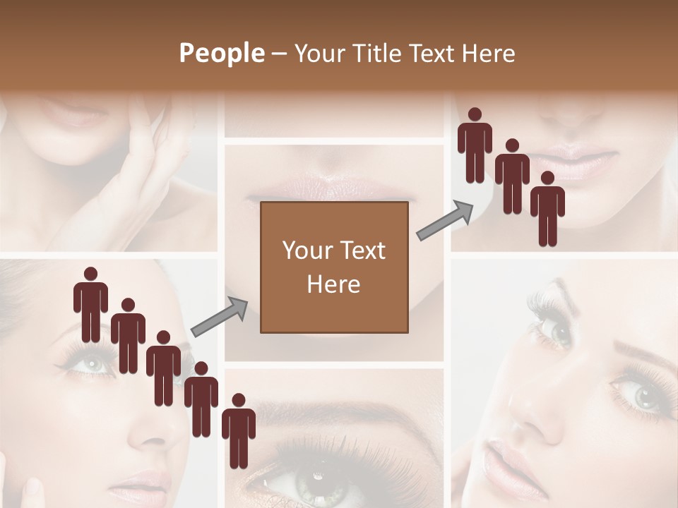 Woman Cosmetics Young PowerPoint Template