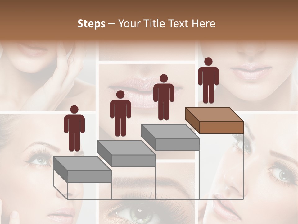 Woman Cosmetics Young PowerPoint Template