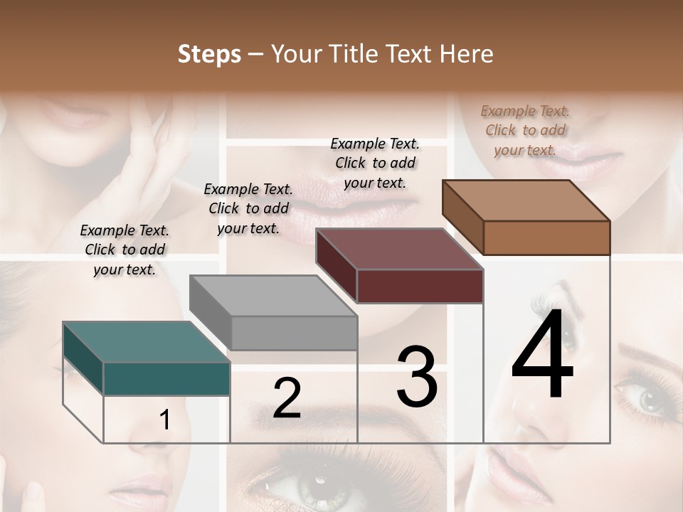 Woman Cosmetics Young PowerPoint Template