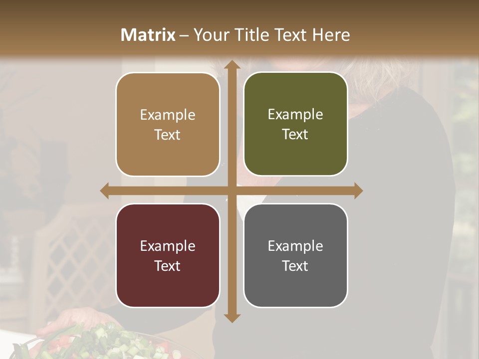 Retired People Nutritious PowerPoint Template