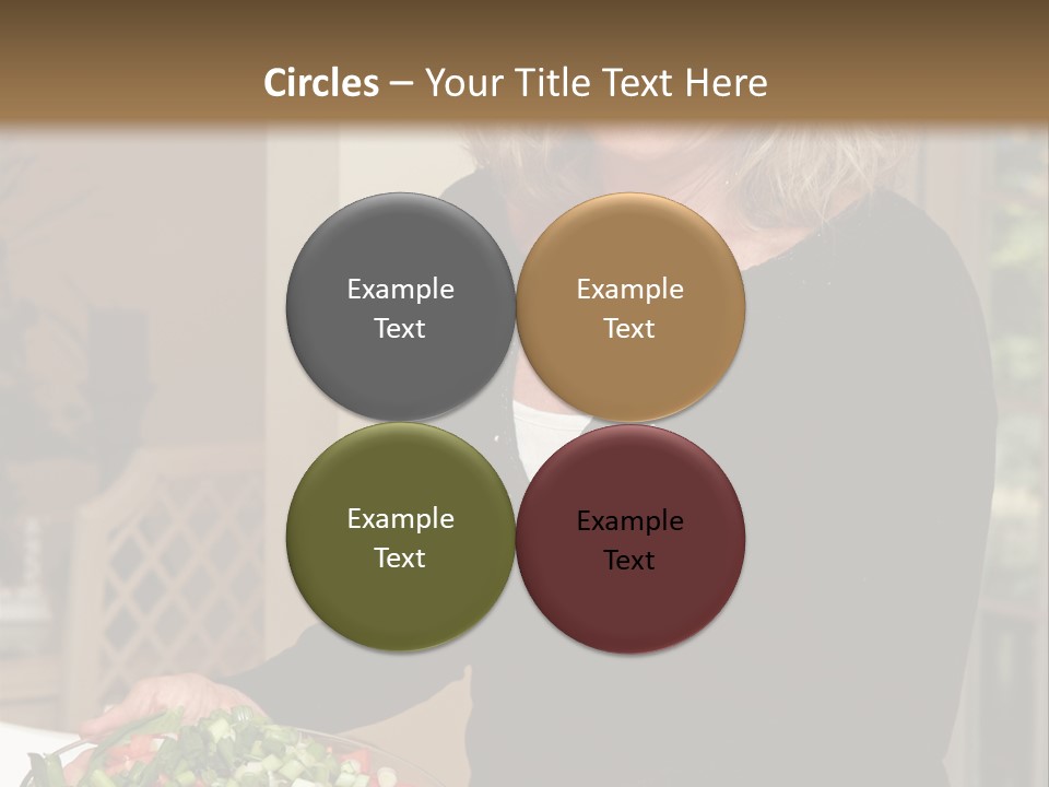 Retired People Nutritious PowerPoint Template