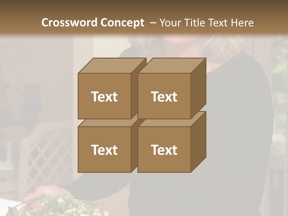 Retired People Nutritious PowerPoint Template