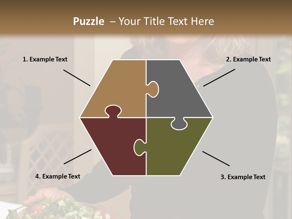 Retired People Nutritious PowerPoint Template