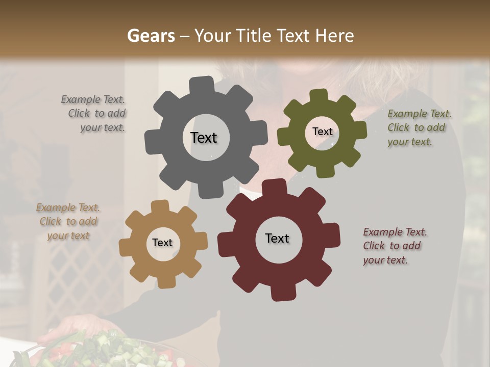 Retired People Nutritious PowerPoint Template