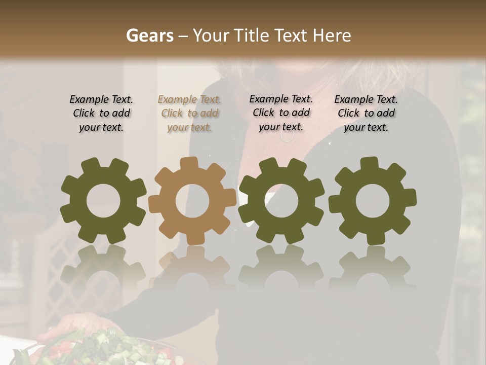 Retired People Nutritious PowerPoint Template