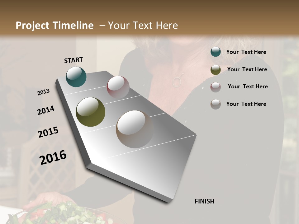 Retired People Nutritious PowerPoint Template