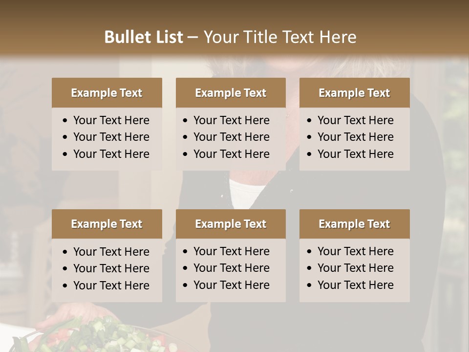 Retired People Nutritious PowerPoint Template