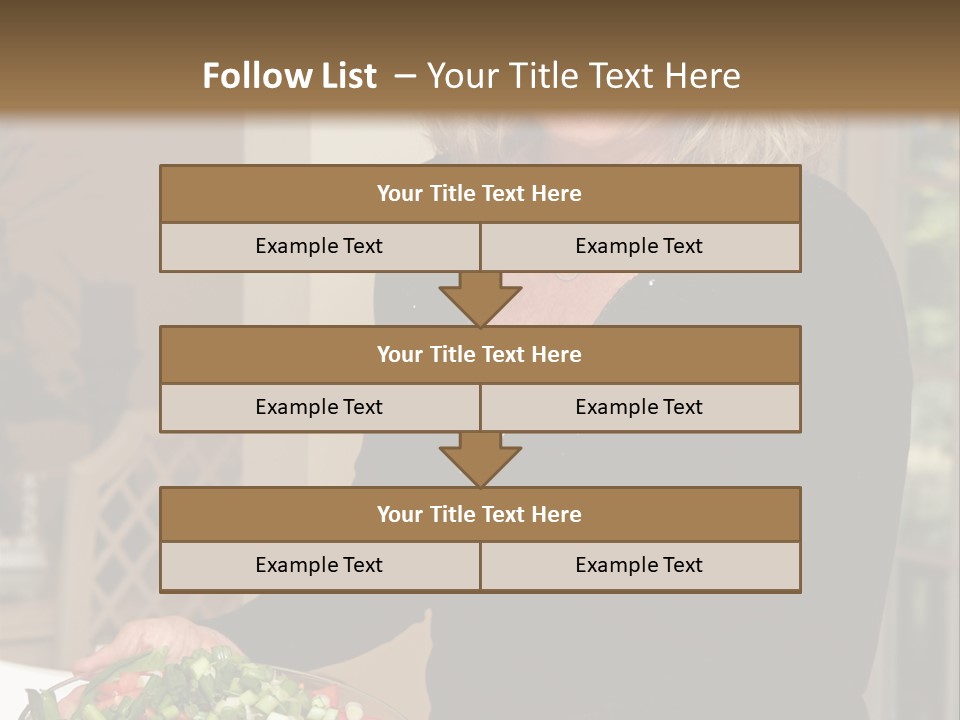 Retired People Nutritious PowerPoint Template