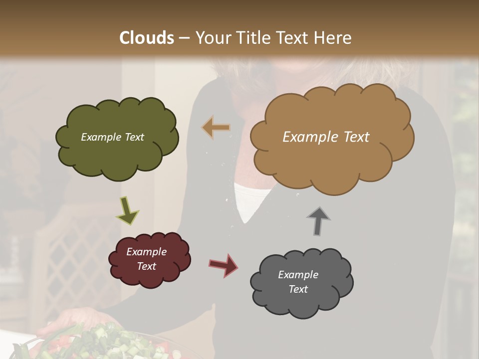 Retired People Nutritious PowerPoint Template