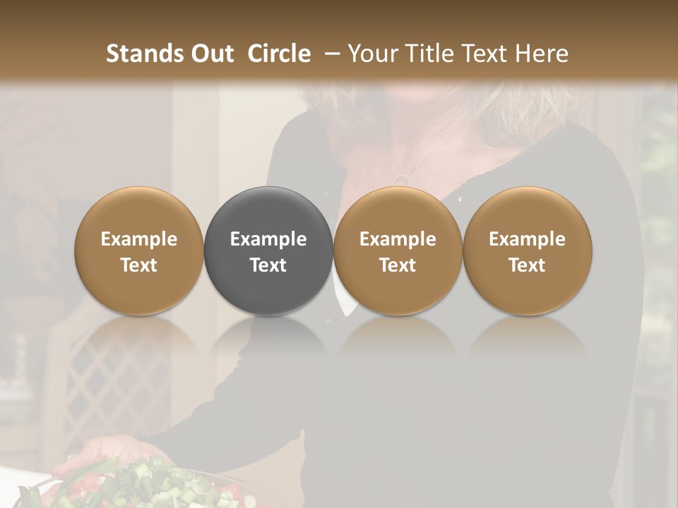 Retired People Nutritious PowerPoint Template