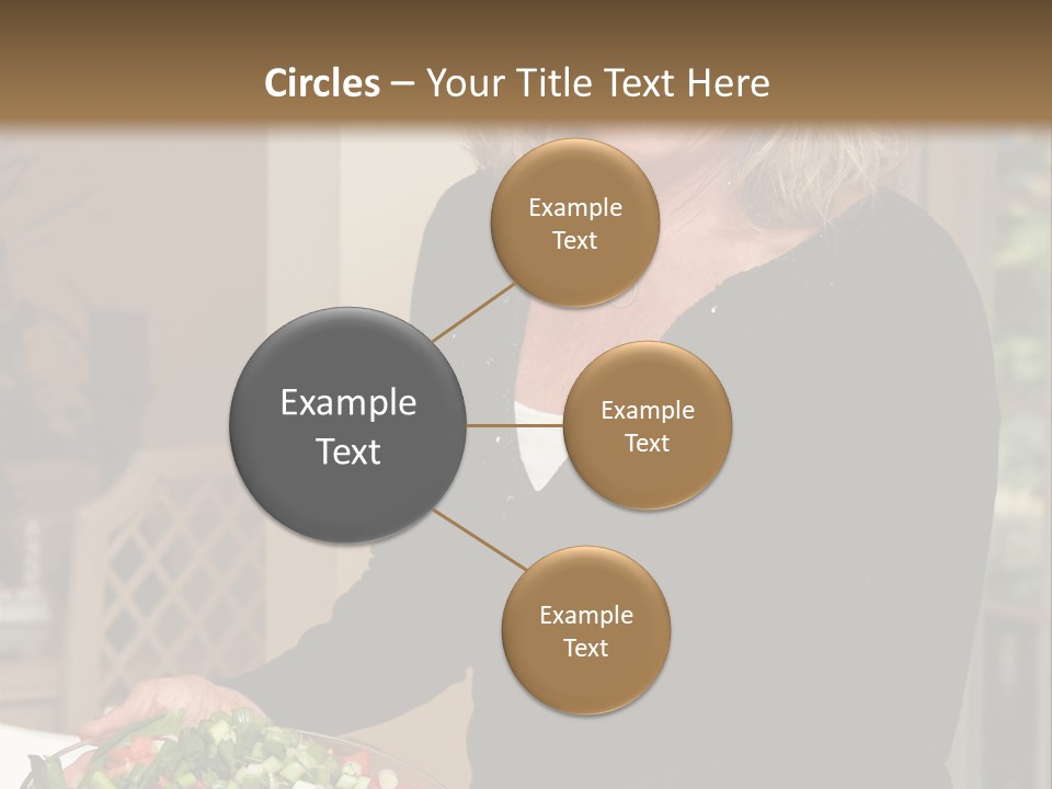 Retired People Nutritious PowerPoint Template