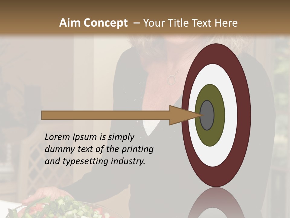 Retired People Nutritious PowerPoint Template