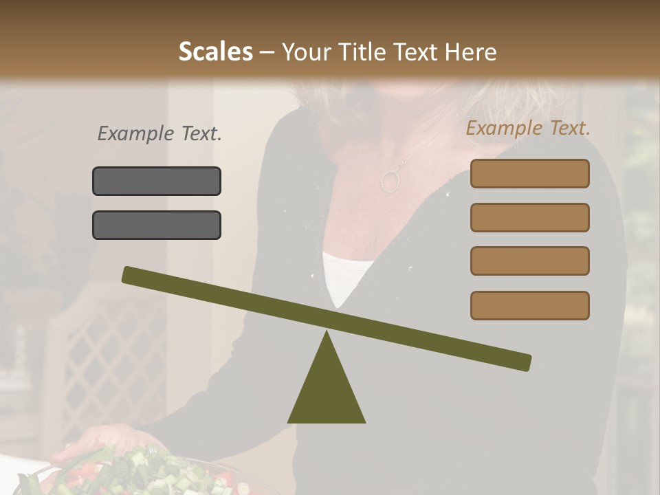 Retired People Nutritious PowerPoint Template