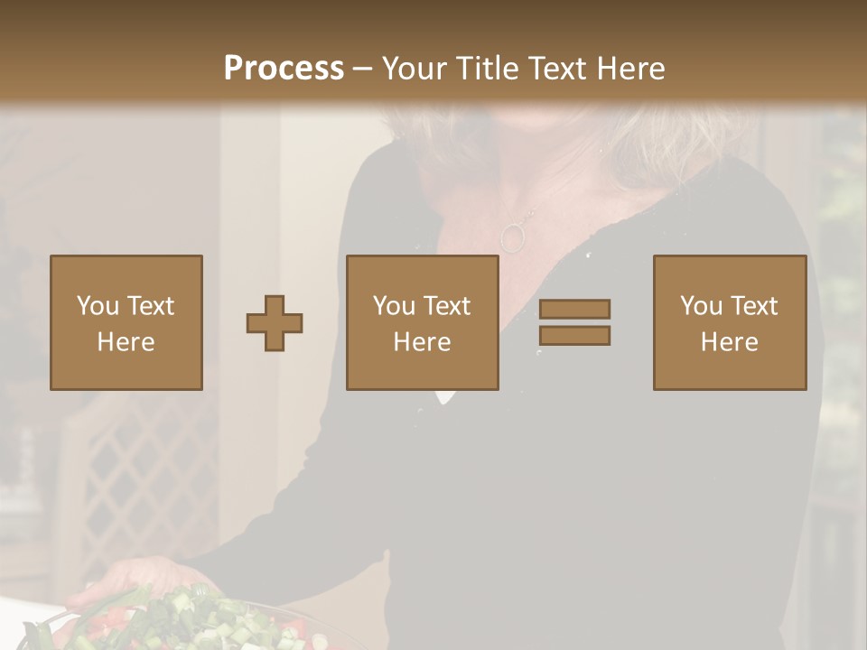 Retired People Nutritious PowerPoint Template
