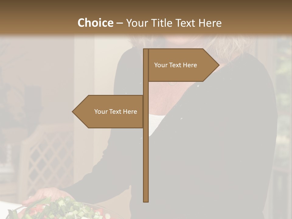 Retired People Nutritious PowerPoint Template