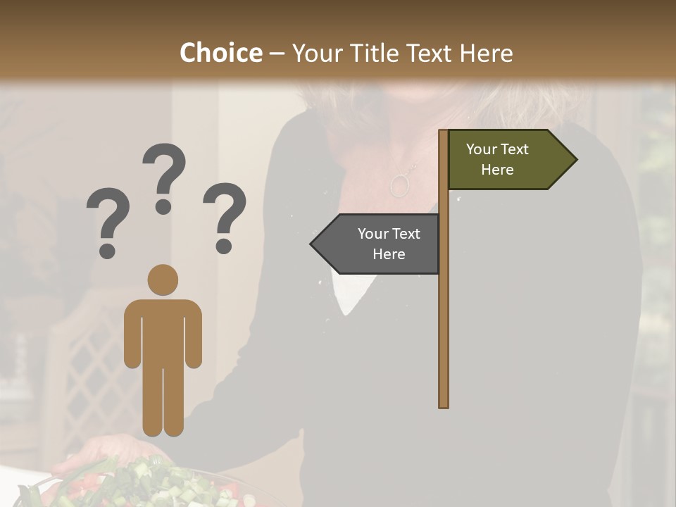 Retired People Nutritious PowerPoint Template