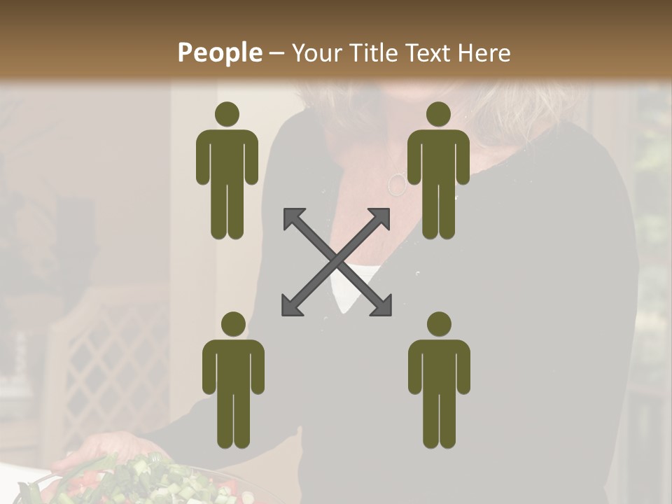 Retired People Nutritious PowerPoint Template