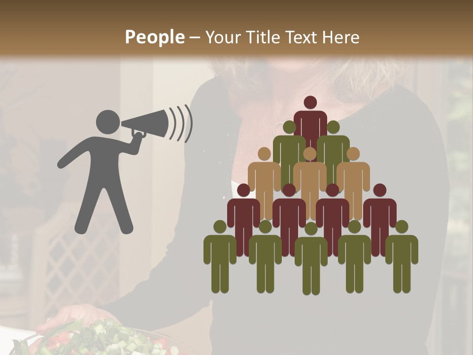 Retired People Nutritious PowerPoint Template