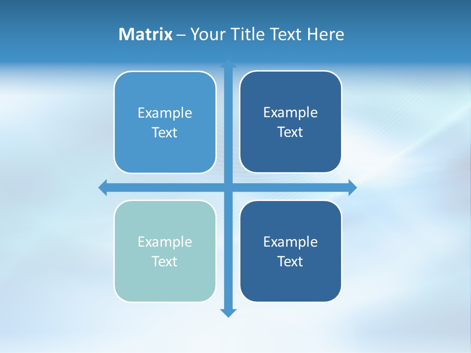 Blue Pattern Light PowerPoint Template