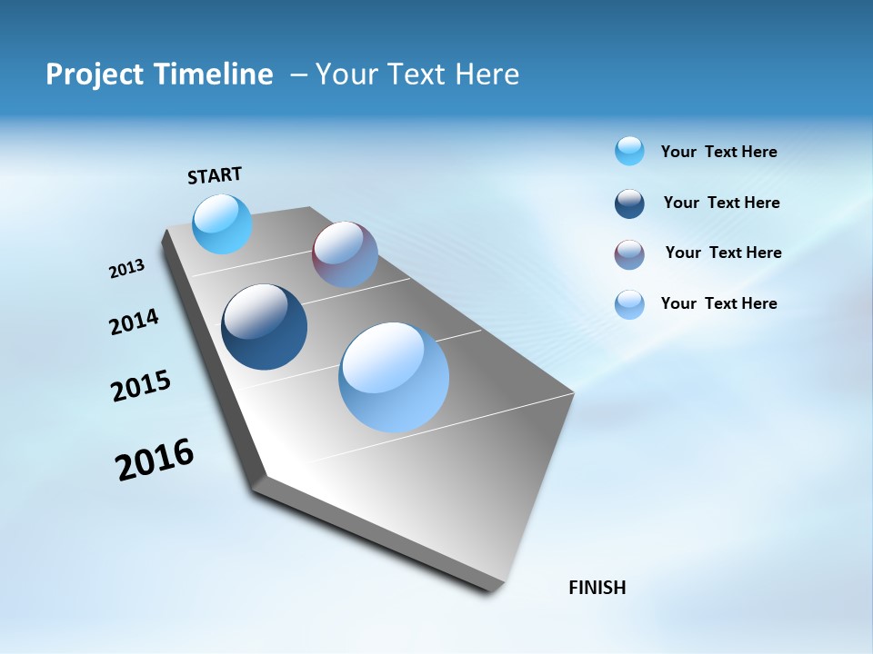 Blue Pattern Light PowerPoint Template