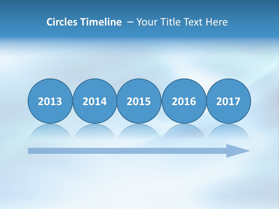 Blue Pattern Light PowerPoint Template