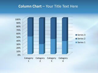 Blue Pattern Light PowerPoint Template