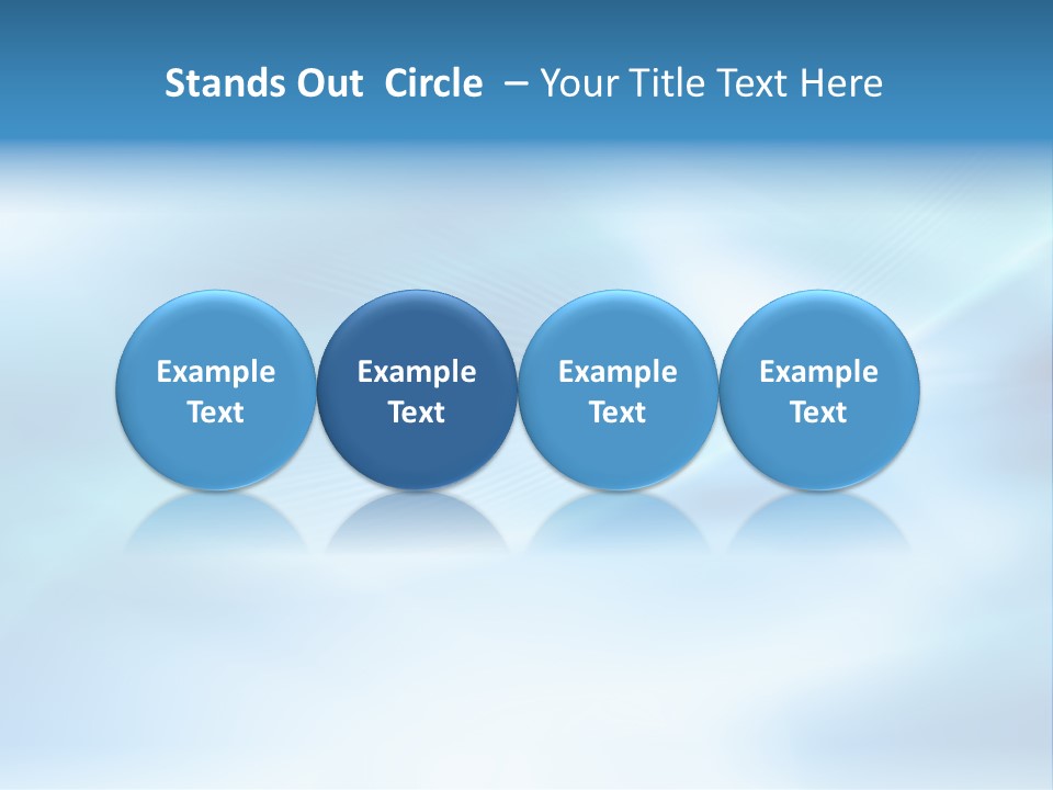 Blue Pattern Light PowerPoint Template
