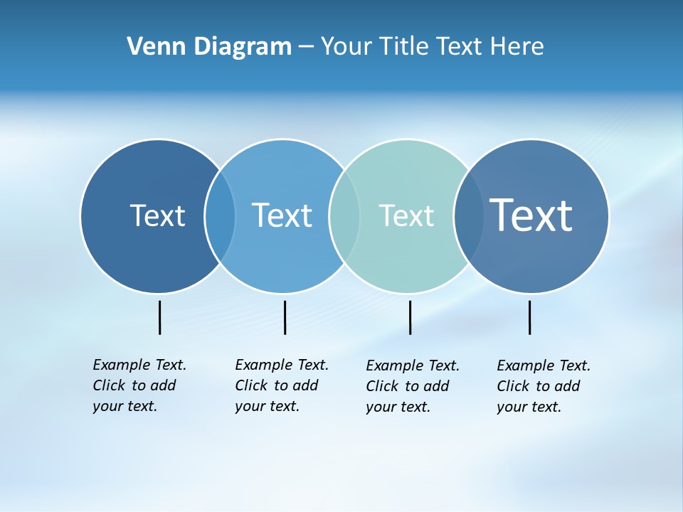 Blue Pattern Light PowerPoint Template