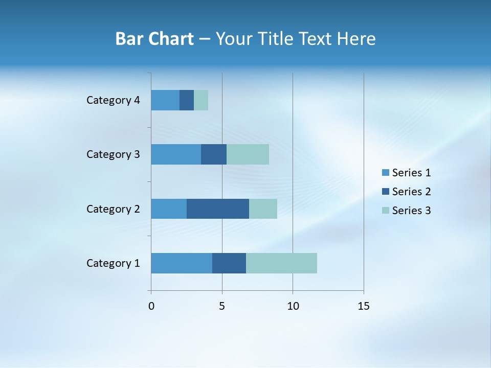 Blue Pattern Light PowerPoint Template