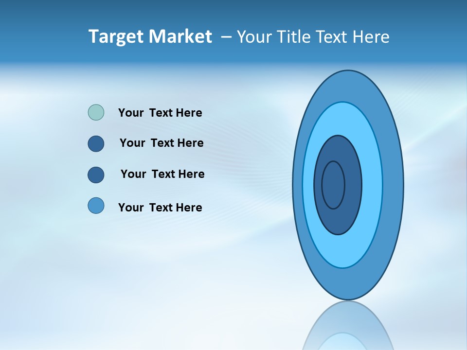 Blue Pattern Light PowerPoint Template