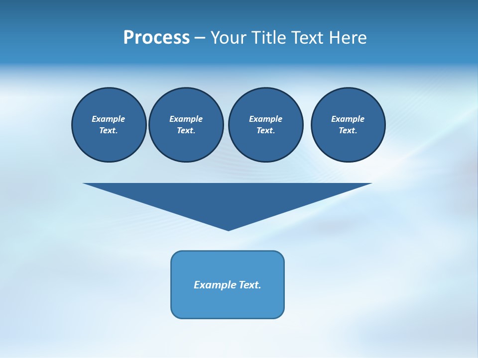 Blue Pattern Light PowerPoint Template