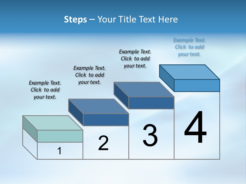 Blue Pattern Light PowerPoint Template
