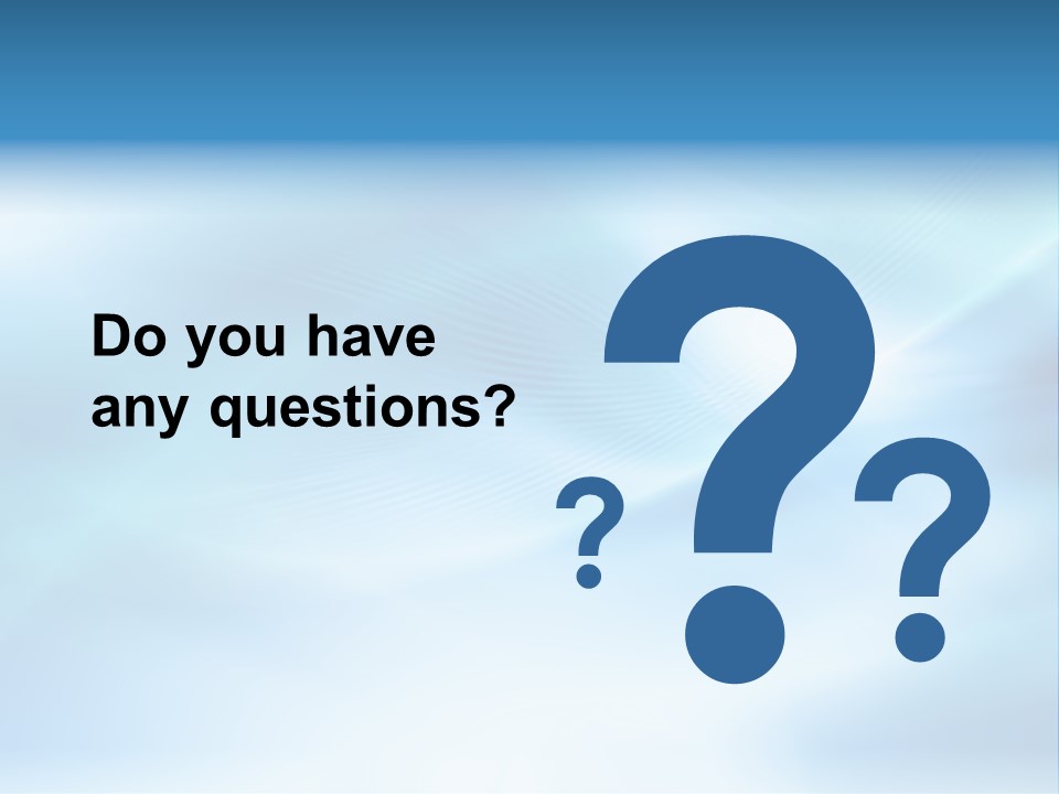 Blue Pattern Light PowerPoint Template