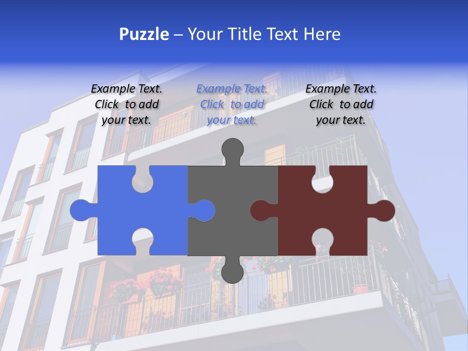 Rent A House Capital Condo PowerPoint Template