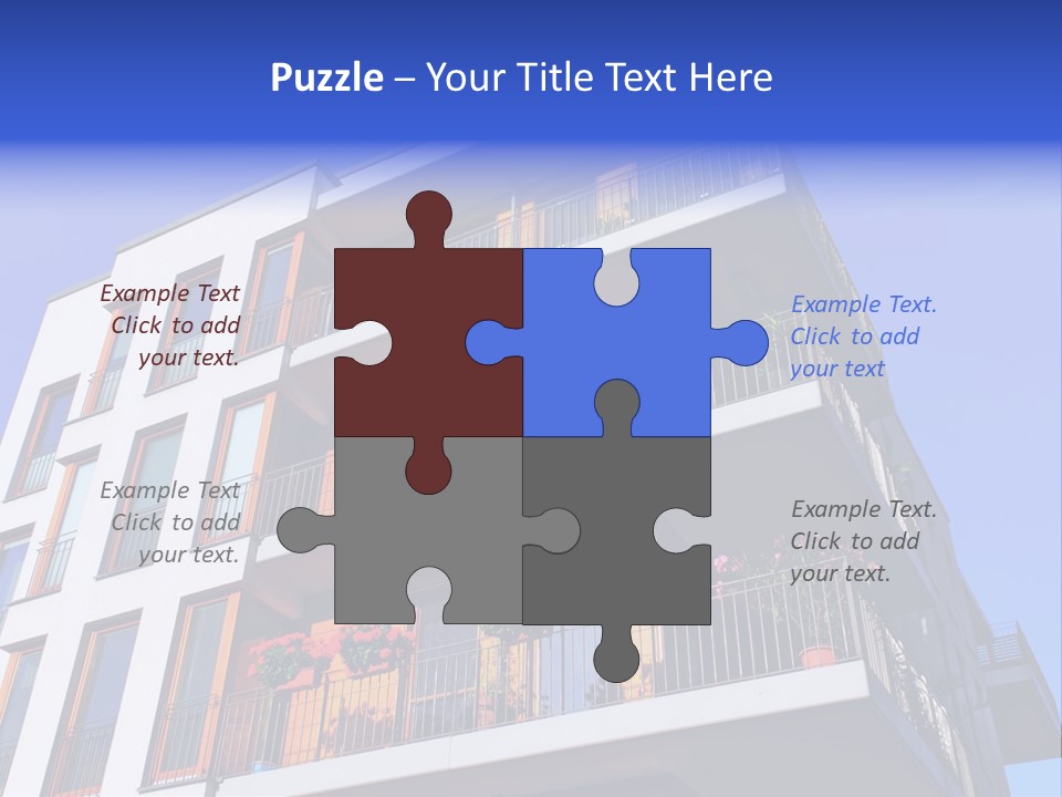 Rent A House Capital Condo PowerPoint Template