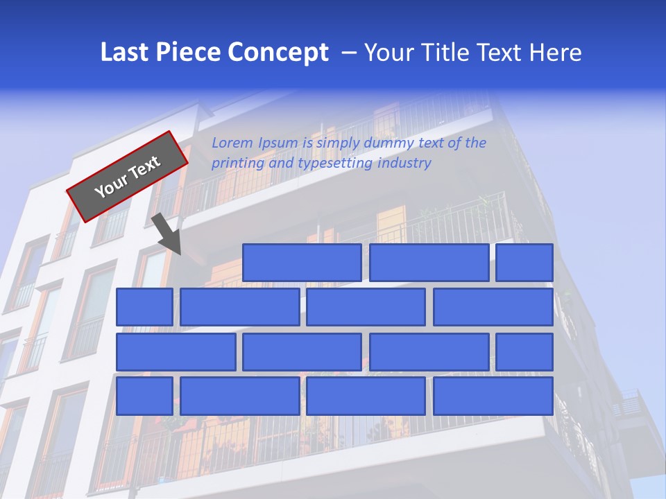 Rent A House Capital Condo PowerPoint Template
